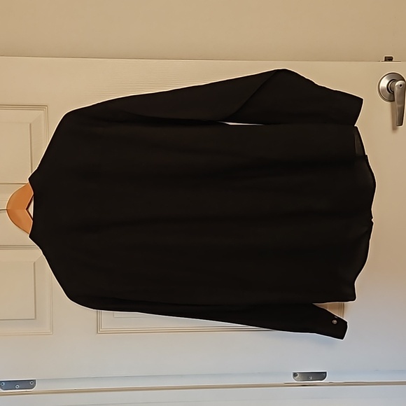 Yves Saint Laurent long sleeve band collar shirt, size 17 34-35 (L) - Picture 6 of 10